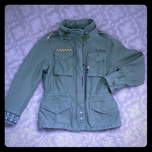 Military green top style Ralph Lauren